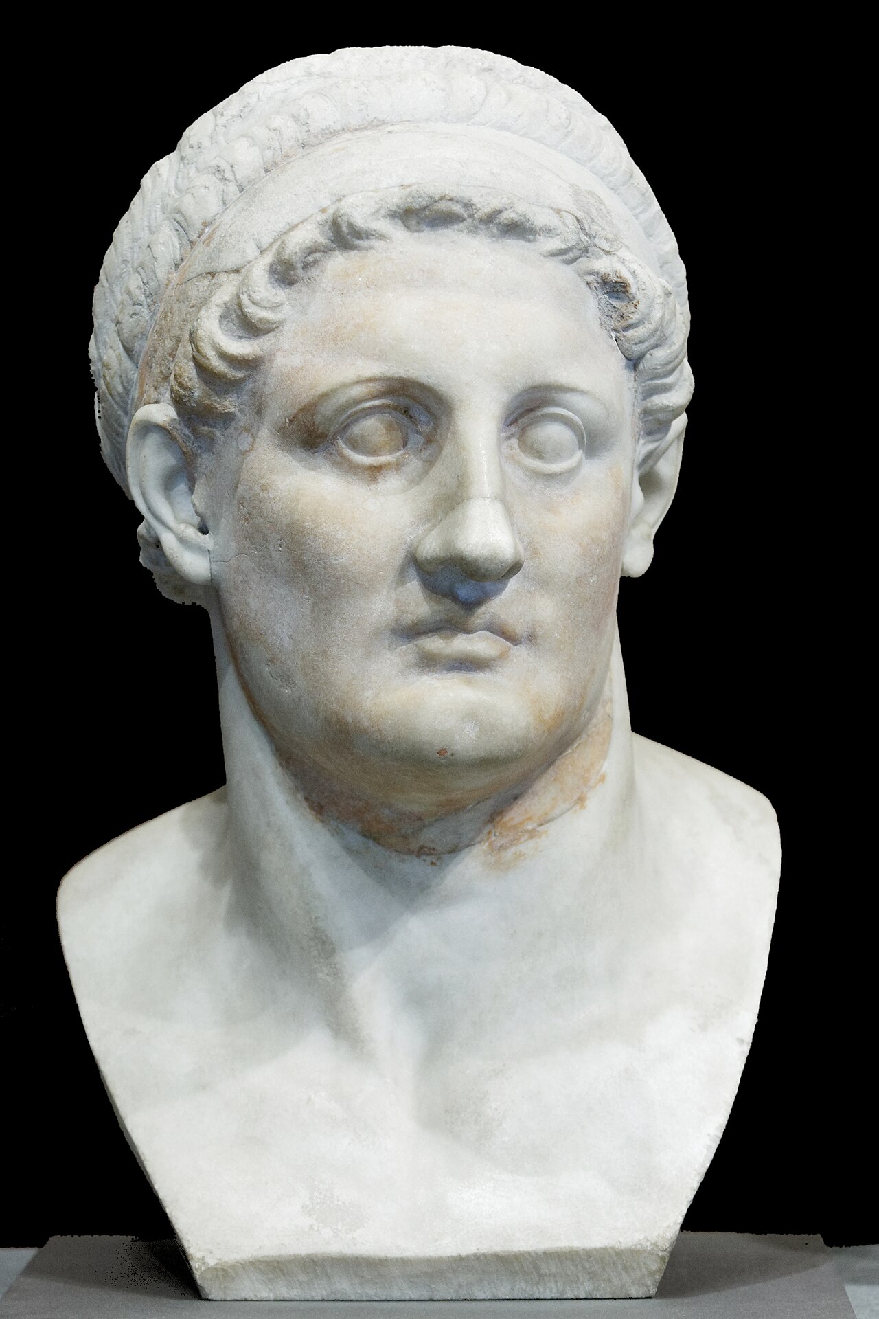 Buste en marbre de Ptolémée Ier Sôter, musée du Louvre